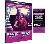 HEROIC TRIO plus EXECUTIONERS - 2 FILMS DE JOHNNIE TO - 2 UHD STEELBOOK - ED LIMITE [4K Ultra HD - Édition SteelBook® limitée] [HD DVD]