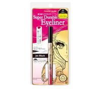 HEROINE MAKE by KISSME Eyeliner imperméable pour une couleur intense et pointe ultra fine de 0,1 mm, stylo eyeliner liquide avec sérum de beauté bio, eye-liner pour des lignes dramatiques durables