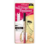 HEROINE MAKE by KISSME Eyeliner imperméable pour une couleur intense et pointe ultra fine de 0,1 mm, stylo eyeliner liquide avec sérum de beauté bio, eye-liner pour des lignes dramatiques durables