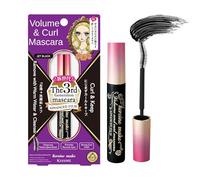 HEROINE MAKE KISSME Tubing Mascara imperméable et de longue durée, mascara noir pour volumiser et boucler avec film avancé pinceau courbé 6 sérums naturels pour peaux sensibles, fabriqué au Japon