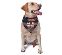 Héroïnes De La Garde Nationale Foulard Triangulaire Chiens Mode Écharpe Triangulaire Élégant Écharpe pour Chien pour Petit Moyen Grand Fournitures De Fête Quotidien