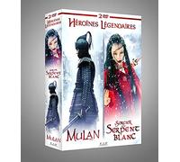 Les Héroïnes légendaires – Mulan + Le Sorcier et le Serpent blanc – DVD – Coffret