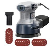 HeroJet Ponceuse orbitale 360 W 13000 tr/min 6 vitesses variables avec sac à poussière