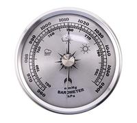 Herold pour Jauge de Pression à la Station MéTéo MéTal Tenture Murale BaromèTre ThermomèTre Multifonction AtmosphéRique HygromèTre Portable