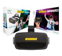 Heromask Pack Langues + Mathématiques - Jeu Éducatif VR 2 en 1 | Apprendre Les Langues et Les Maths en S’Amusant | Cadeau Original pour Enfants 5-12 Ans, Compatible iOS & Android