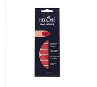 Herome Autocollants pour ongles Red - Stickers pour ongles - Nail Art - Sans temps de séchage - Lot de 2x10 autocollants