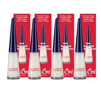 Herome Durcisseur Extra Fort pour Ongles, 4-Pack - 4 x 10 ml