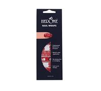 Herome Nail Wraps Feuille de 20 ongles autocollants: Whitelight - Autocollants Auto-Adhésifs Pour Ongles - Nail Art - 1 * 20 Nail Wraps