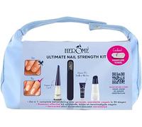 Herome Ultimate Nail Strength Kit durcisseur avec durcisseur à ongles Strong, lime à ongles en verre, taille voyage, dissolvant et crème pour cuticules