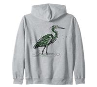 Héron échassier Oiseau Faune Nature Sweat à Capuche