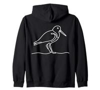 Héron Linéaire Ornithologue Sweat à Capuche