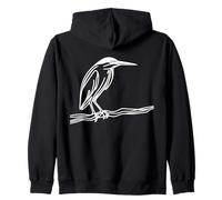Héron Linéaire Ornithologue Sweat à Capuche