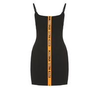 Heron Preston - Robe Fourreau à Bordure Contrastante - Femme - Robes - Noir - Taille: 36 FR