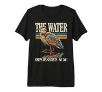 Heron The Water Garde Ses Secrets, Moi Aussi T-Shirt Haut de Gamme