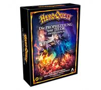 Avalon Hill HeroQuest La Prophétie de Telor Adventure Pack - Jeu de Base HeroQuest requis - Blanc