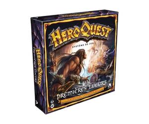 Heroquest Systeme de Jeu First Light, Premieres Lueurs, Jeu d'aventures fantastiques styles donjon, Jeu de société, Des 14 ans