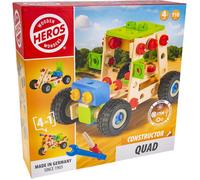 HEROS Constructor - Quad à construire - En bois 100 % certifié FSC® - 110 pièces - Dès 4 ans