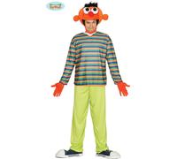 Héros de conte de fées Personnage d'aventure Comic TV Personnage coloré fantaisie Costume roller Aventure amusante, Taille : 52 - 54 (L) Couleur : Multicolore