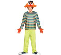 Héros de conte de fées Personnage d'aventure Comic TV Personnage coloré fantaisie Costume roller Aventure amusante, Taille : 54 - 56 (XL) Couleur : Multicolore