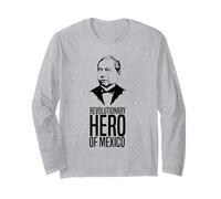 Héros de la révolution Mexicaine - Journée Benito Juarez Manche Longue