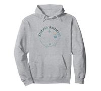 Héros de la Salle de Livraison : emblème d'appréciation de Sage-Femme Sweat à Capuche, Unisexe pour Adultes, Gris Chiné, L