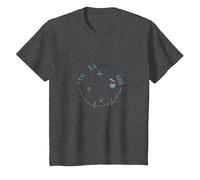 Héros de la Salle de Livraison : emblème d'appréciation de Sage-Femme T-Shirt, Enfant, Chiné Foncé, 3 Ans