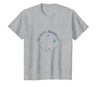 Héros de la Salle de Livraison : emblème d'appréciation de Sage-Femme T-Shirt, Enfant, Gris Chiné, 3 Ans