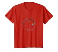 Héros de la Salle de Livraison : emblème d'appréciation de Sage-Femme T-Shirt, Enfant, Rouge, 3 Ans
