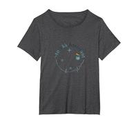 Héros de la Salle de Livraison : emblème d'appréciation de Sage-Femme T-Shirt, Femme Grandes Tailles, Chiné Foncé, 3X