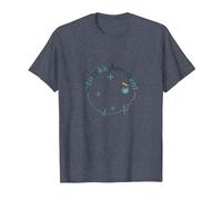 Héros de la Salle de Livraison : emblème d'appréciation de Sage-Femme T-Shirt, Homme, Bleu Chiné, 3XL