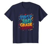 Héros de l'école Primaire Legend de première année T-Shirt, Enfant, Bleu Marine, 12 Ans
