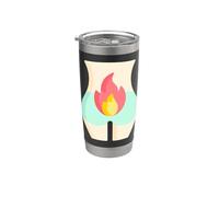 Héros des hémorroïdes Gobelet isotherme en acier inoxydable double paroi