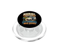 Héros du travailleur Postal de l'itinéraire du Transporteur Rural PopSockets PopGrip pour MagSafe
