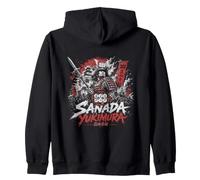 Héros légendaire Sanada Yukimura Samouraï Sweat à Capuche