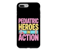 Héros pédiatriques en Action, Design coloré Audacieux Coque pour iPhone 7 Plus/8 Plus