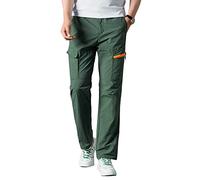 Herothorn Homme Pantalon de randonnée pour d'extérieur Léger à séchage Rapide Stretch pour Le Trekking la pêche Le Cargo Tactique Militaire Randonnée Chasse