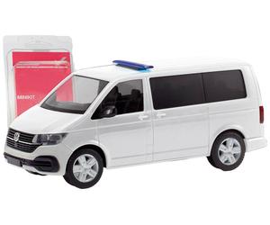 Herpa 013895 H0 Modèle réduit de bus Volkswagen Bus T 6.1 avec barre de feux de détresse suspendue DBS 5000