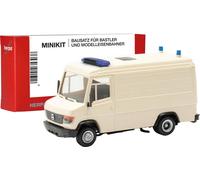 Herpa 013949 H0 Modèle réduit de véhicule prioritaire Mercedes Benz Ambulance Vario, blanc