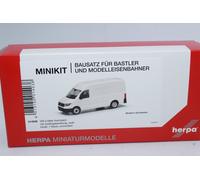 Herpa MiniKit VW Crafter Kasten HD, Blanc, roues jumelées, Échelle 1:87 H0, Neuf