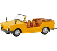 Herpa 024808-004 H0 Modèle réduit de voiture particulière Trabant Kübel, jaune