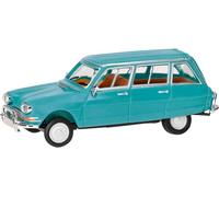 Herpa 027328-004 H0 Modèle réduit de voiture particulière Citroën AMI 6 Break, turquoise pastel