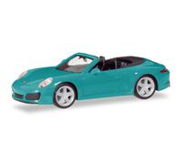 Herpa 028844-002 Porsche 911 C2 Cabriolet Miamiblau HO 1:87 NEUF