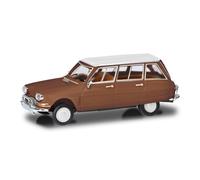 Herpa 038959 Citroen AMI 6 Break Marron/Blanc HO 1:87 Neuf