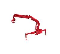 Herpa 054140 - 1/87 Hiab Grue de Chargement X-Hipro 232 E-3 Avec , Rouge - Neuf