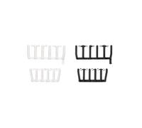 Herpa 054850 - 1/87 80 Signallichter Transparent M.Schwarzen Et Blancs Sockeln