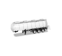 Herpa 076463-003 - 1/87 Lebensmitteltankauflieger Feldbinder 32m³, 3achs, Blanc