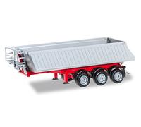 Herpa Semi-remorque à benne basculante Schmitz 076548-002 Rouge