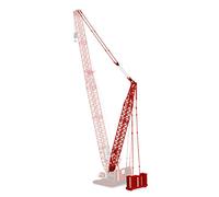 herpa 076753 - Barrage de Derrick pour Le véhicule Liebherr LR 1600/2 "Riga Mainz/Mammoet, Rouge