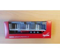 Herpa Lowliner-Flachb-Aufl. 3a – Véhicule à moteur blanc (076845) – Coloré