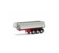 Herpa Miniature camion Schmitz Cargobull – semi-remorque basculante acier 1:87 argenté